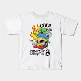 Cobb County Fire Station 8 Kids T-Shirt